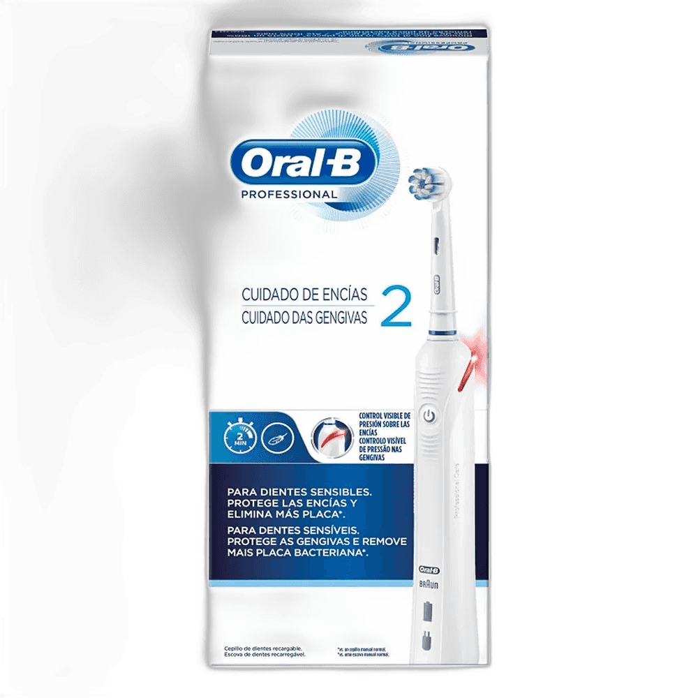 Imagen de CEPILLO DENTAL ELECTRICO ORAL-B PROFESSIONAL 2 CUIDADO DE EN