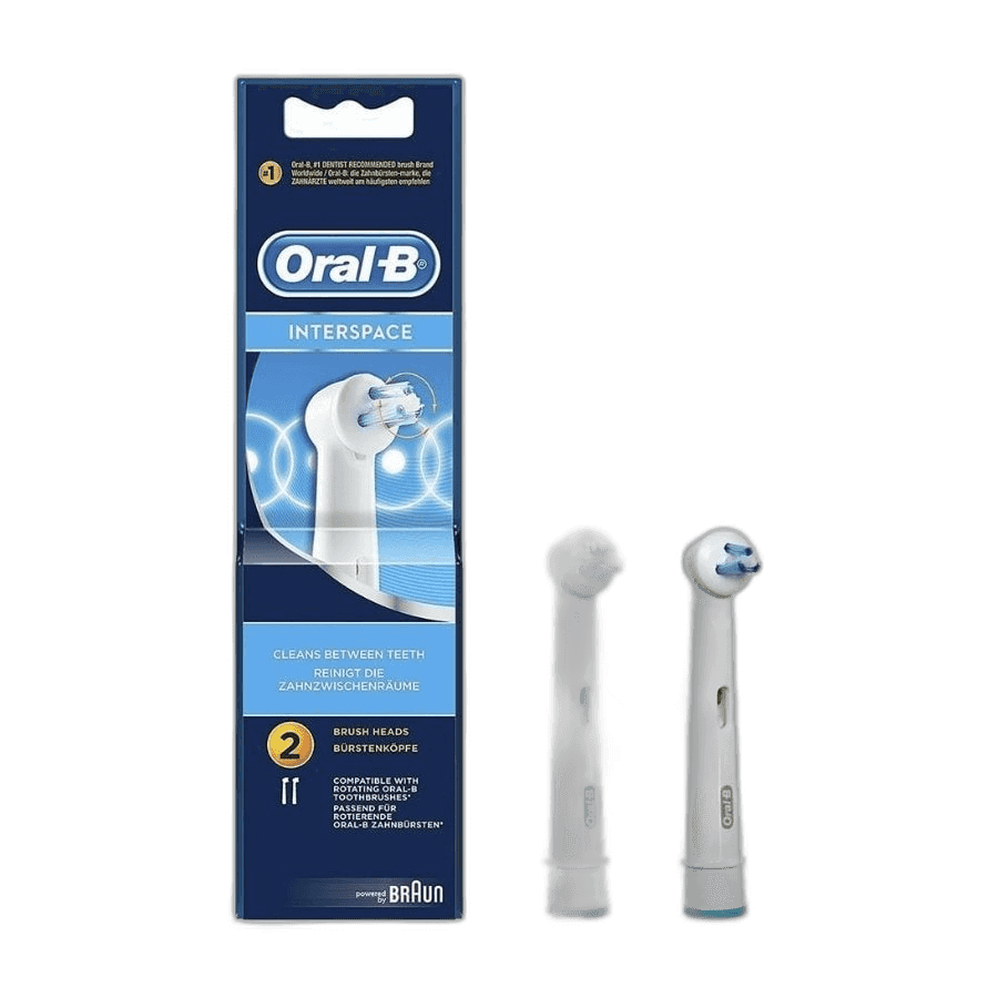 Imagen de CEPILLO DENTAL ELECTRICO RECAMBIO ORAL-B INTERSPACE 2 CABEZA