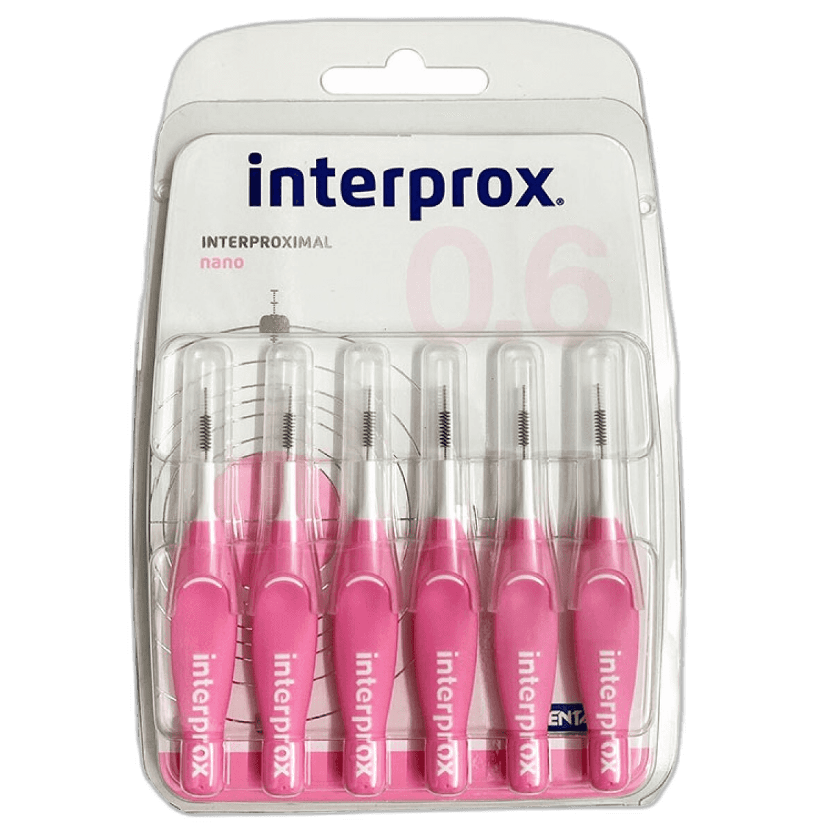 Imagen de CEPILLO DENTAL INTERPROX 4G NANO 6 UNID