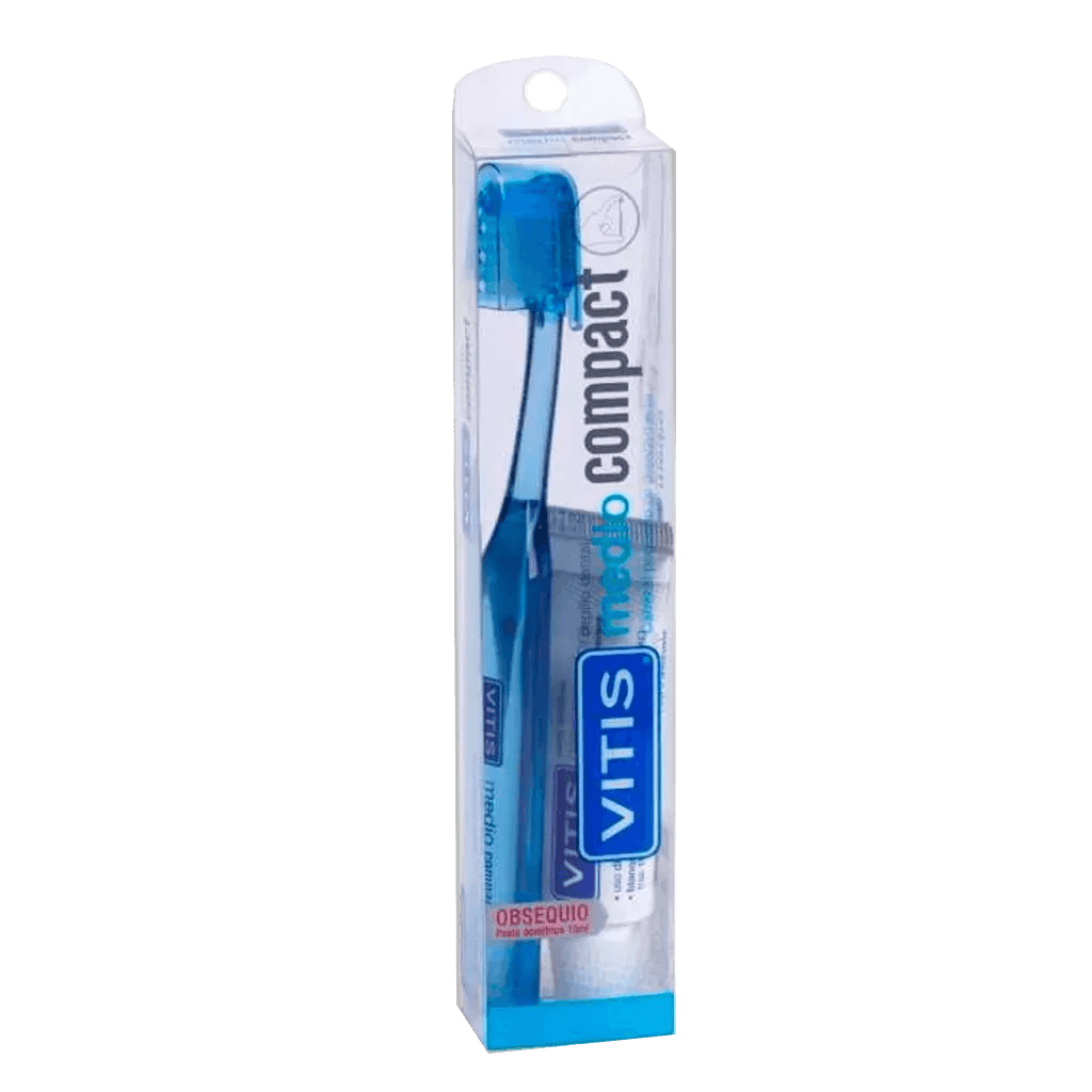 Imagen de CEPILLO DENTAL VITIS COMPACT MEDIO ADULT