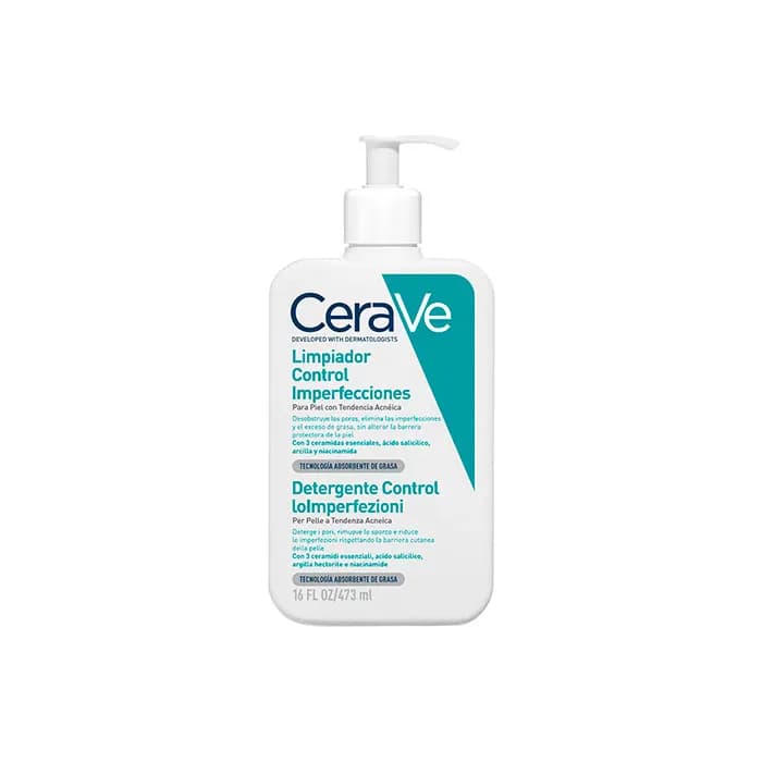 Imagen 2 de Cerave Limpiador Control Imperfecciones 473 Ml