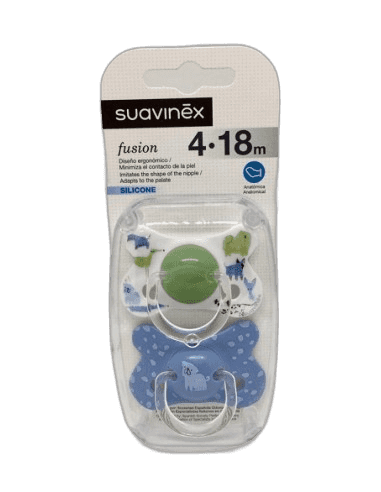 Imagen de CHUPETE LATEX T ANATOMICA SUAVINEX FUSION 4-18 M 2 U