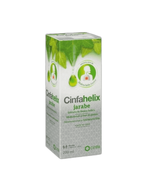 Imagen de CINFAHELIX JARABE 1 FRASCO 200 ml