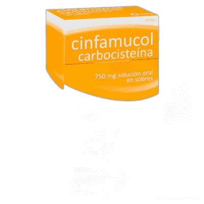 Imagen de CINFAMUCOL CARBOCISTEINA 750 mg 12 SOBRES SOLUCION ORAL 15 ml