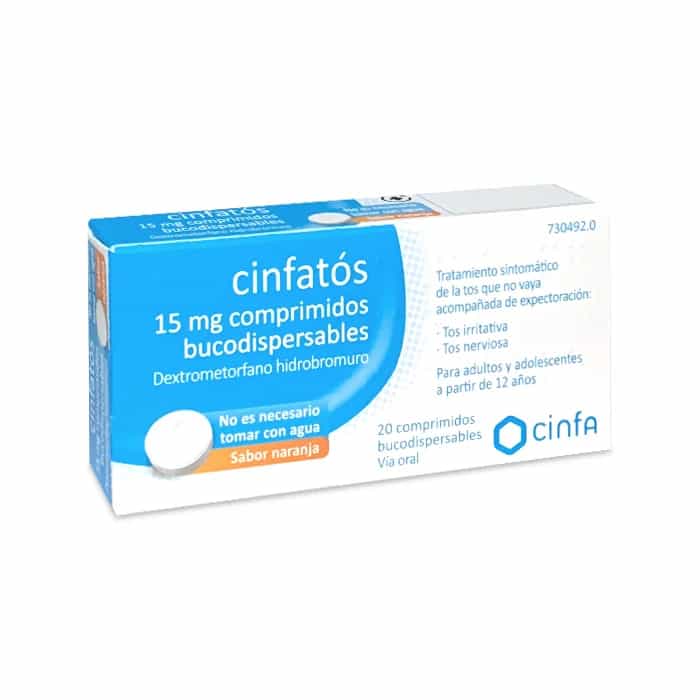 Imagen de Cinfatós 15 Mg 20 Comprimidos Bucodispersables