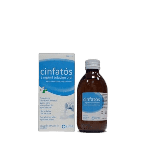 Imagen de CINFATOS 2 mg/ml SOLUCION ORAL 1 FRASCO 200 ml (PET)