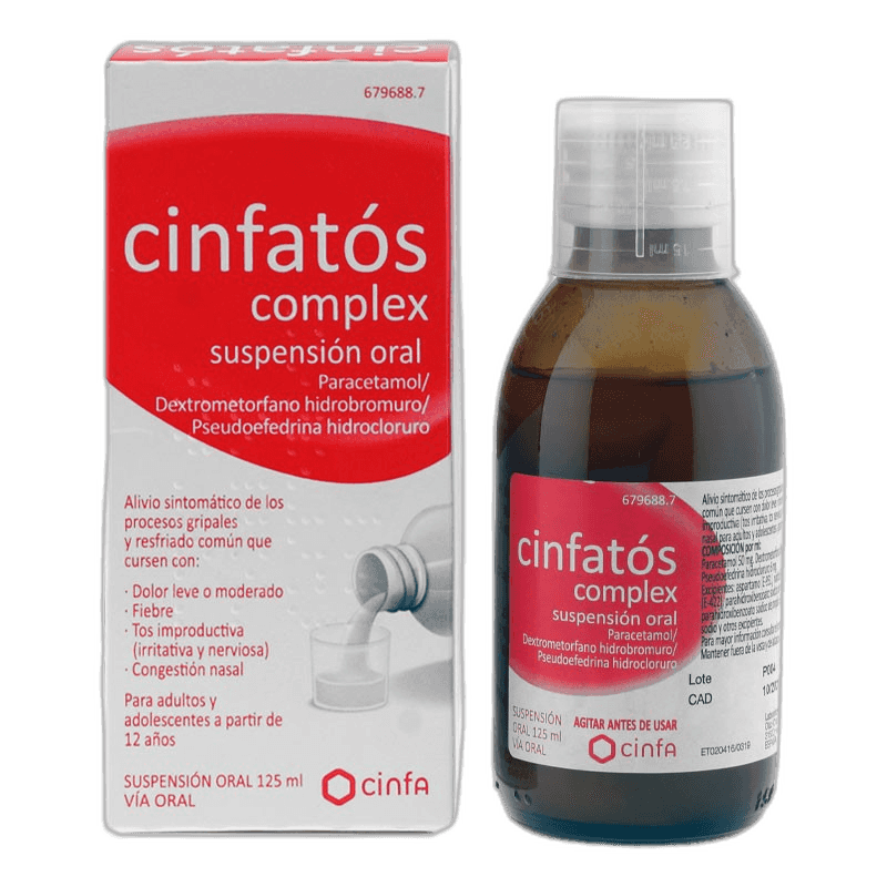 Imagen de CINFATOS COMPLEX SUSPENSION ORAL 1 FRASCO 125 ml