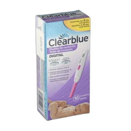 Imagen de CLEARBLUE DIGITAL TEST OVULACION 10 UD