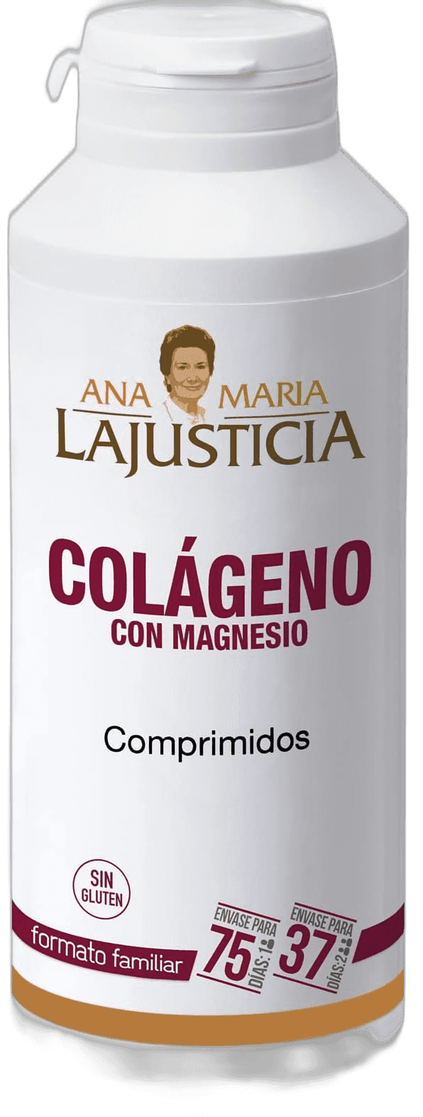 Imagen de COLAGENO CON MAGNESIO ANA MARIA LAJUSTICIA 450 COMPRIMIDOS