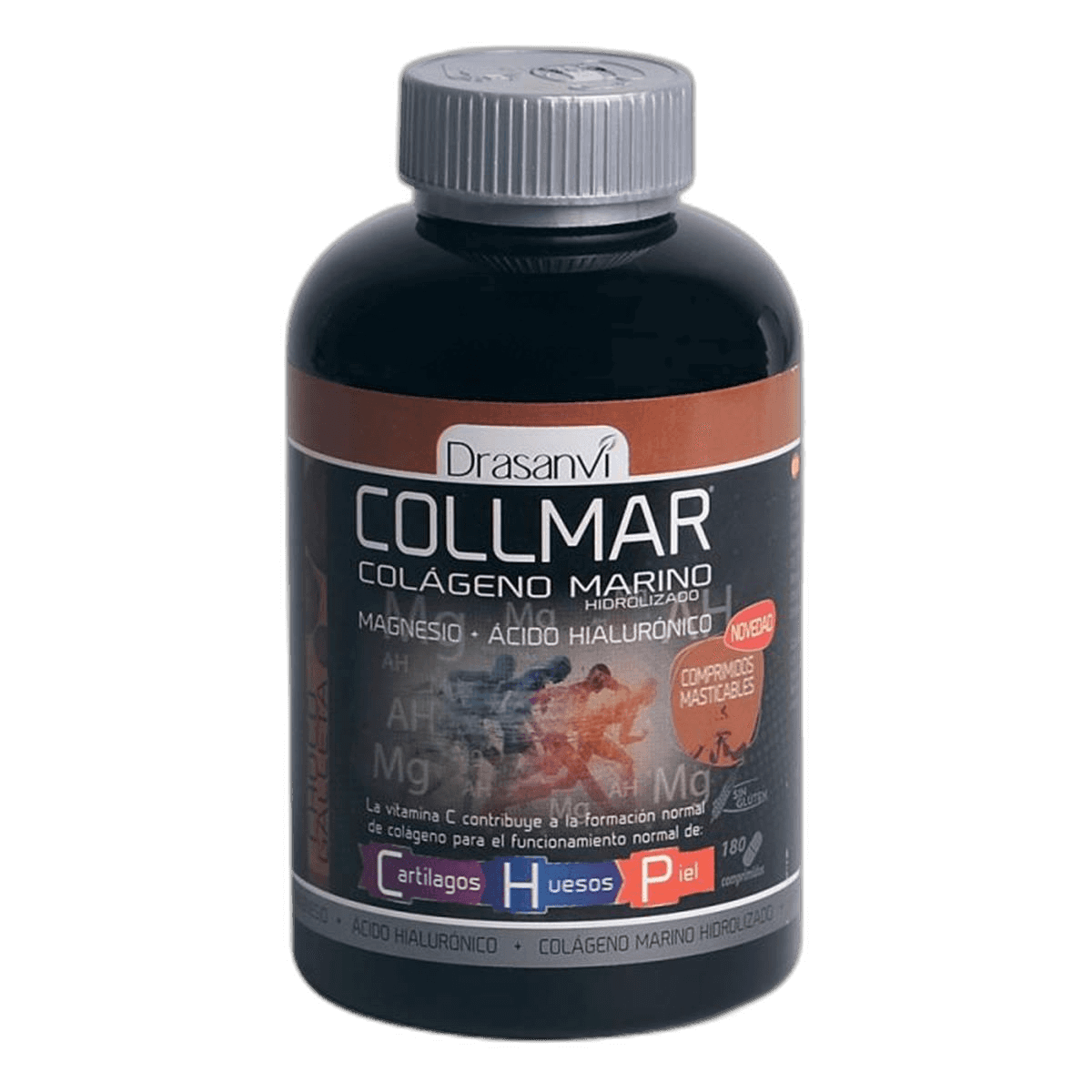 Imagen de COLLMAR COLAGENO MARINO CHOCO GALLETA 180 COMP MASTICABLES
