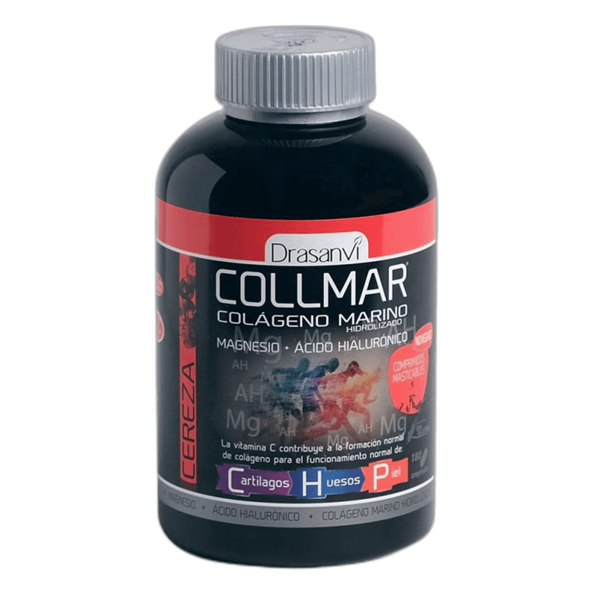 Imagen de COLLMAR COLAGENO MARINO SABOR CEREZA 180 COMP MASTICABLES