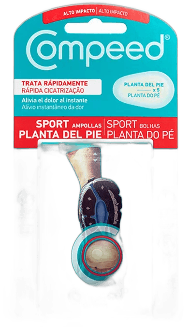 Imagen de COMPEED AMPOLLAS PLANTA DEL PIE 5 UD