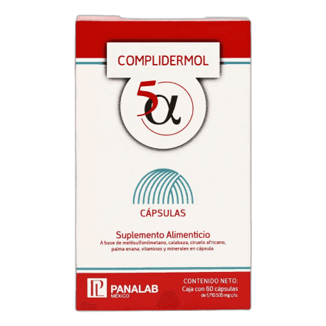 Imagen de COMPLIDERMOL 5 ALFA PLUS 60 CAPSULAS
