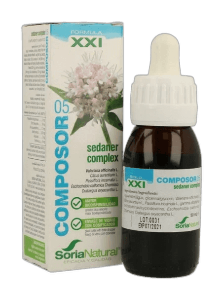 Imagen de COMPOSOR 05 SEDANER COMPLEX SIGLO XXI 1 ENVASE 50 ML