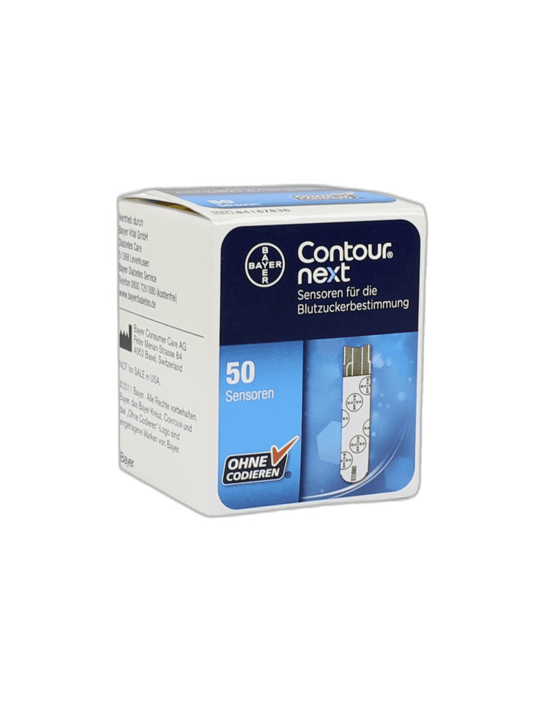 Imagen de CONTOUR NEXT TIRAS REACTIVAS GLUCOSA 50U