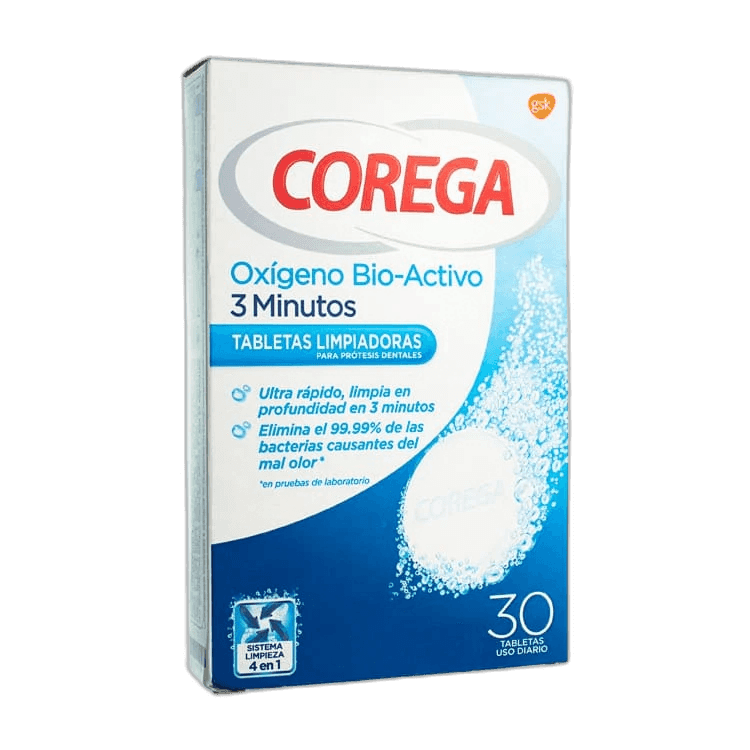 Imagen de COREGA 3 MINUTOS OXIGENO ACTIVO 30 UND