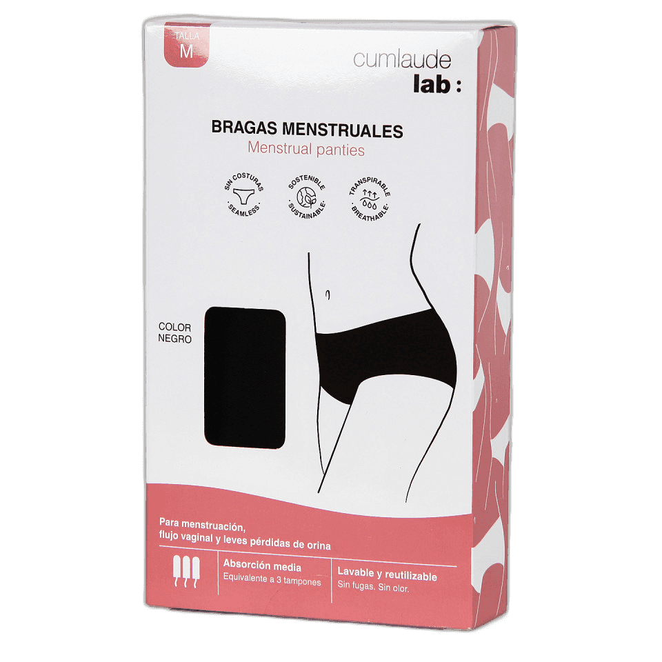 Imagen de CUMLAUDE BRAGAS MENSTRUALES TALLA M