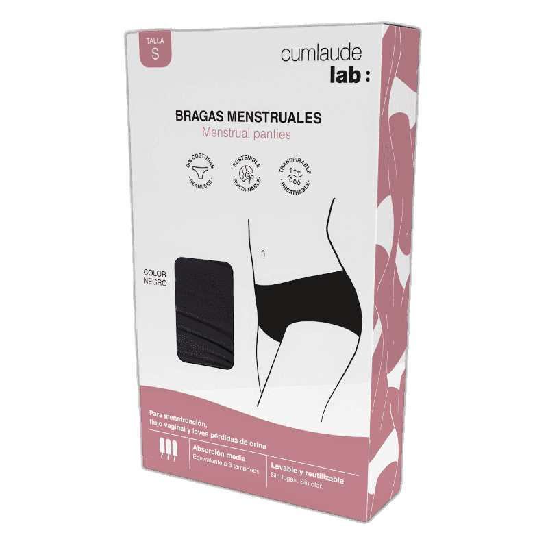 Imagen de CUMLAUDE BRAGAS MENSTRUALES TALLA S