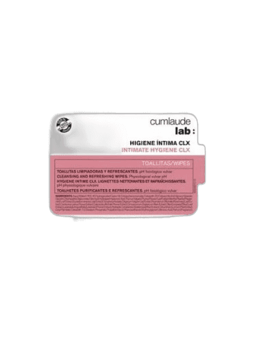Imagen de CUMLAUDE LAB: HIGIENE INTIMA CLX TOALLITAS 15 UNIDADES