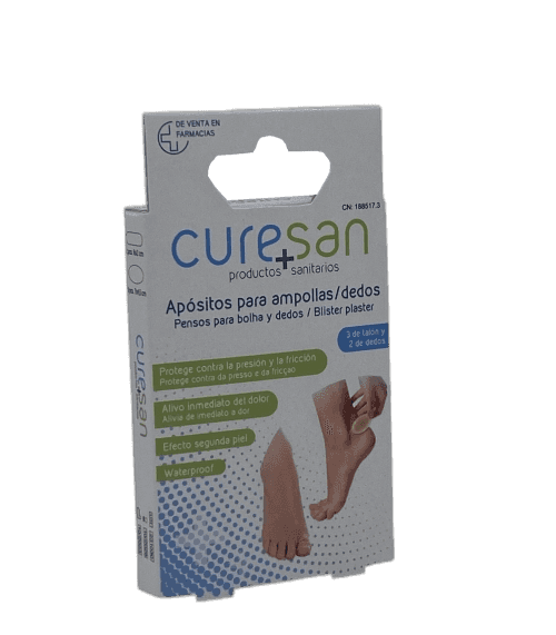 Imagen de CURESAN APOSITO PARA AMPOLLA/DEDO 5 U