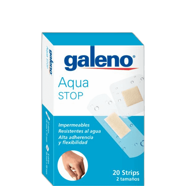 Imagen de CURESAN AQUASTOP TIRAS ELASTICAS 2 TAMAÑOS 20 U