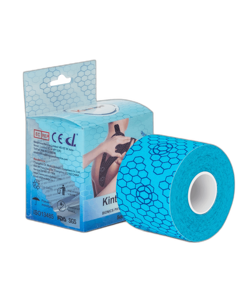 Imagen de CURESAN KINESIOTAPE AZUL 5 CM X 5 M