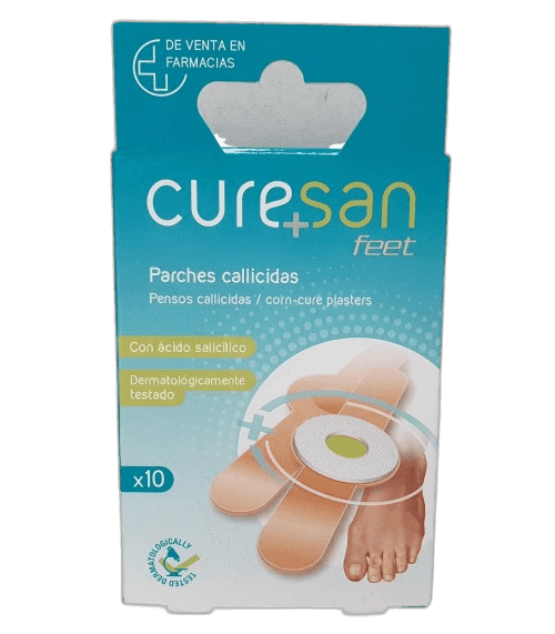 Imagen de CURESAN PARCHES CALLICIDAS 10 UNIDADES