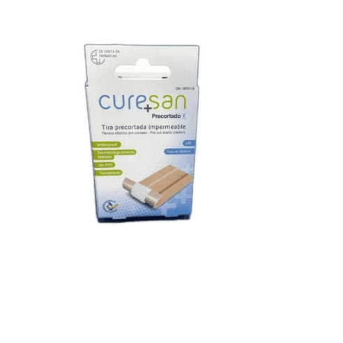 Imagen de CURESAN TIRAS PRECORTADAS 10 X 6 CM 10 U