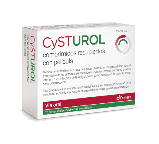 Imagen de CYSTUROL 40 COMPRIMIDOS RECUBIERTOS