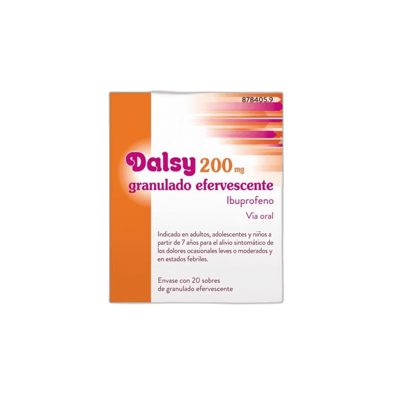 Imagen de DALSY 200 mg 20 SOBRES GRANULADO EFERVESCENTE