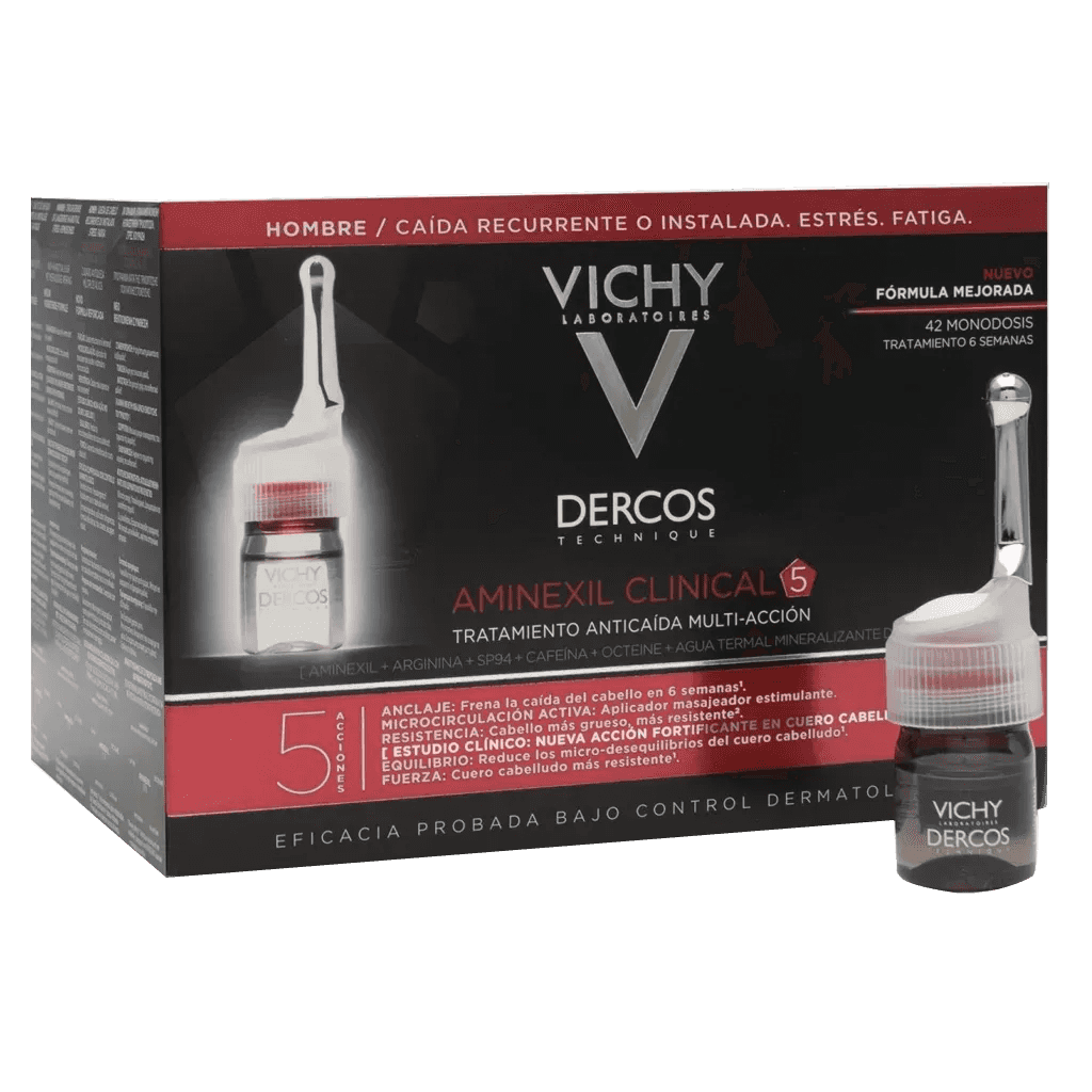 Imagen de DERCOS AMINEXIL C5 HOMBRE 21X6 ML