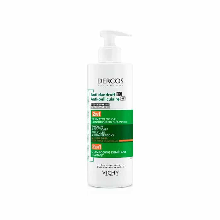 Imagen de Dercos Vichy Champú Acondicionador Anticaspa Ds 2 En 1 390 Ml