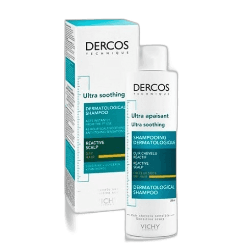 Imagen de DERCOS TECHNIQUE CHAMPU ULTRA CALMANTE CABELLO SECO O COLORE