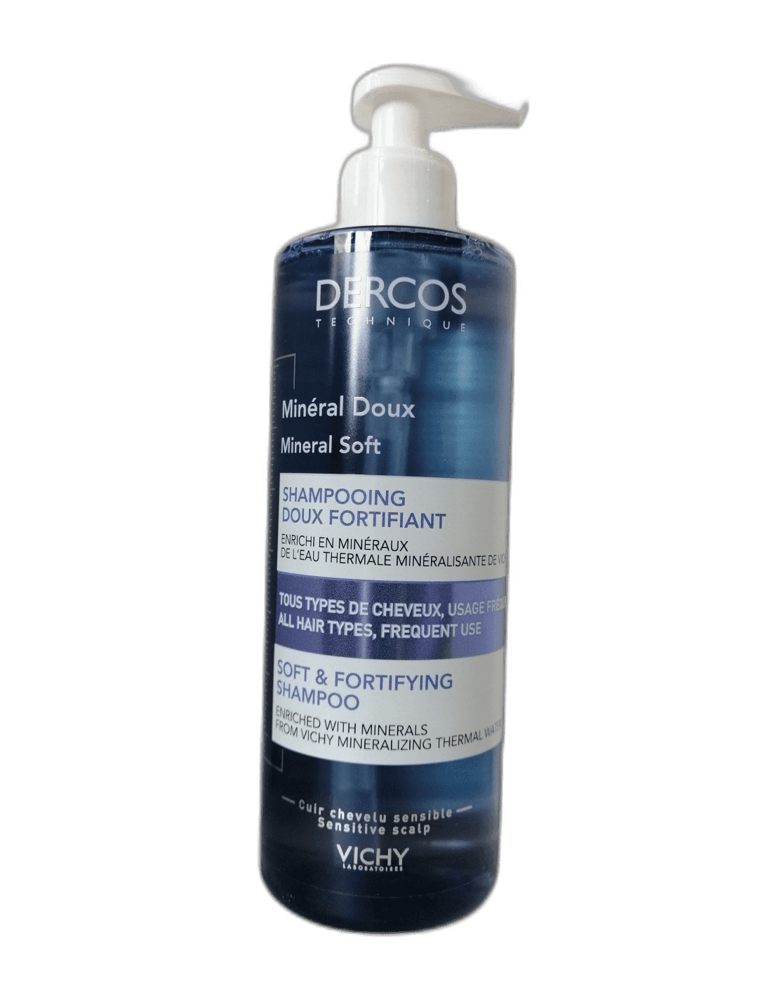 Imagen de DERCOS TECHNIQUE MINERAL SUAVE USO FRECUENTE CHAMPU FORTIFIC