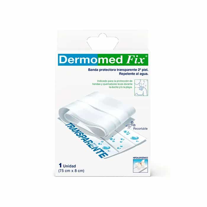 Imagen de Dermomed Fix Banda Protectora Transparente 75x8cm