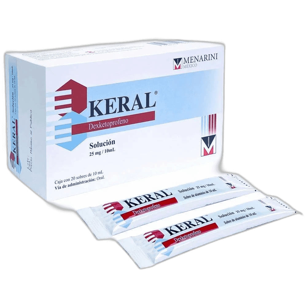 Imagen de DEXKETOPROFENO SANDOZ CARE 25 mg 10 SOBRES SOLUCION ORAL 10 ml