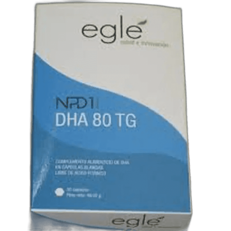 Imagen de DHA 80 TG NPD1 + ASTAXANTINA 60 CAPSULAS EGLE
