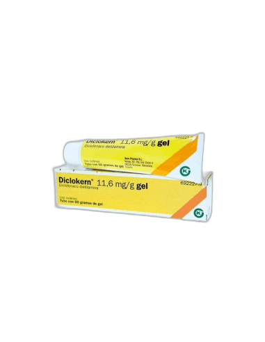 Imagen de DICLOKERN 11,6 mg/g GEL CUTANEO 1 TUBO 100 g