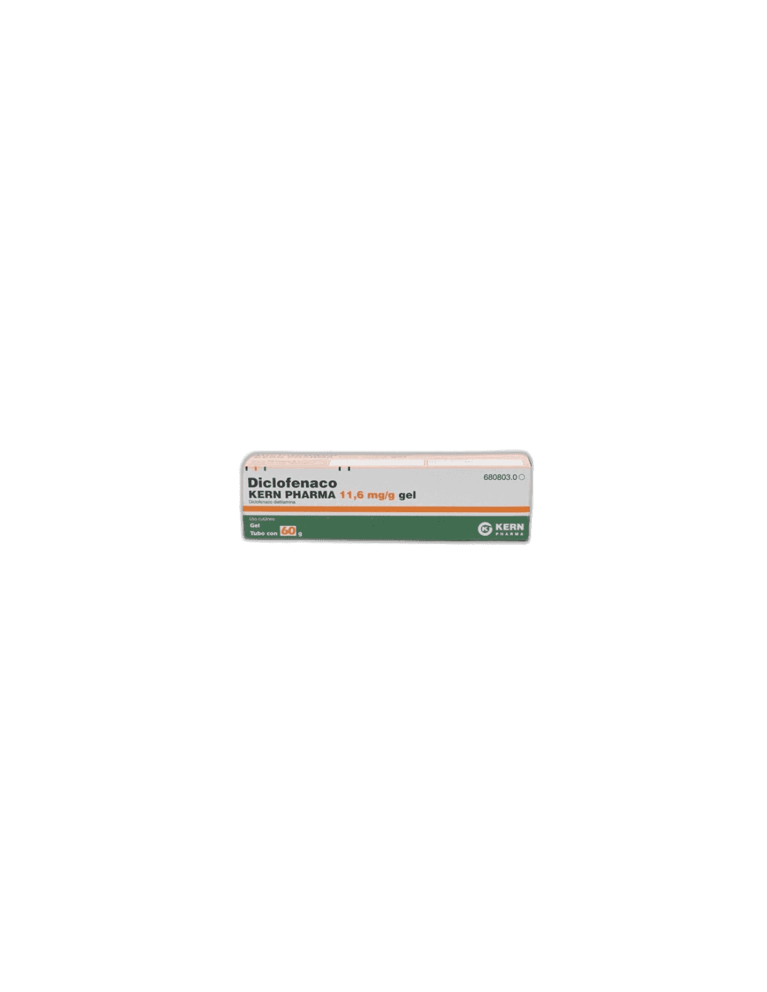 Imagen de DICLOKERN 11,6 mg/g GEL CUTANEO 1 TUBO 60 g