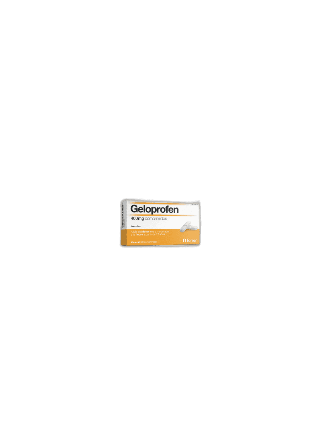 Imagen de DIFENADOL 400 mg 20 COMPRIMIDOS RECUBIERTOS
