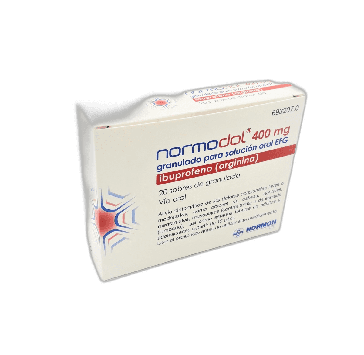 Imagen de DIFENADOL RAPID EFG 400 mg 12 SOBRES GRANULADO PARA SOLUCION ORAL