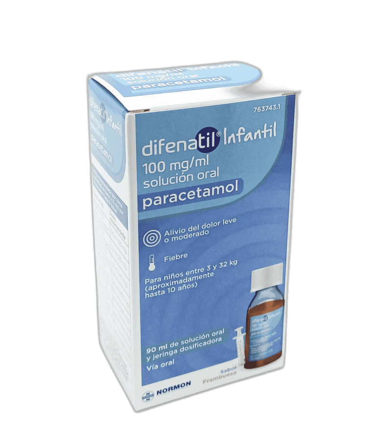 Imagen de DIFENATIL INFANTIL 100 mg/ml SOLUCION ORAL 1 FRASCO 60 ml