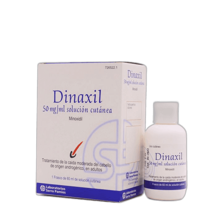 Imagen de DINAXIL 50 mg/ml SOLUCION CUTANEA 1 FRASCO 60 ml