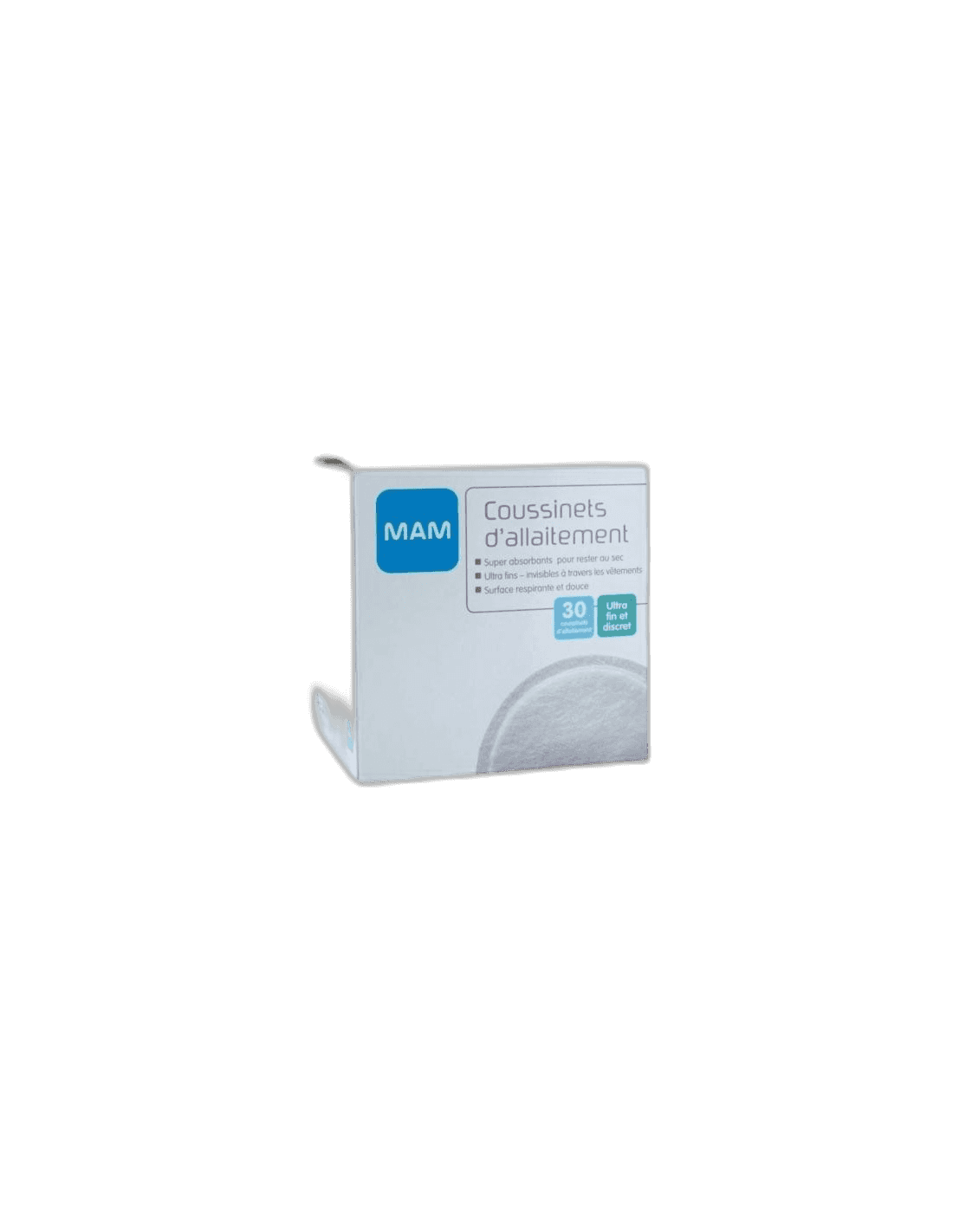 Imagen de DISCOS ABSORBENTES LACTANCIA MAM BREAST PADS 30 DISCOS