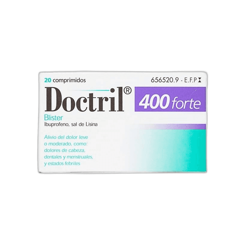 Imagen de DOCTRIL FORTE 400 mg 20 COMPRIMIDOS RECUBIERTOS
