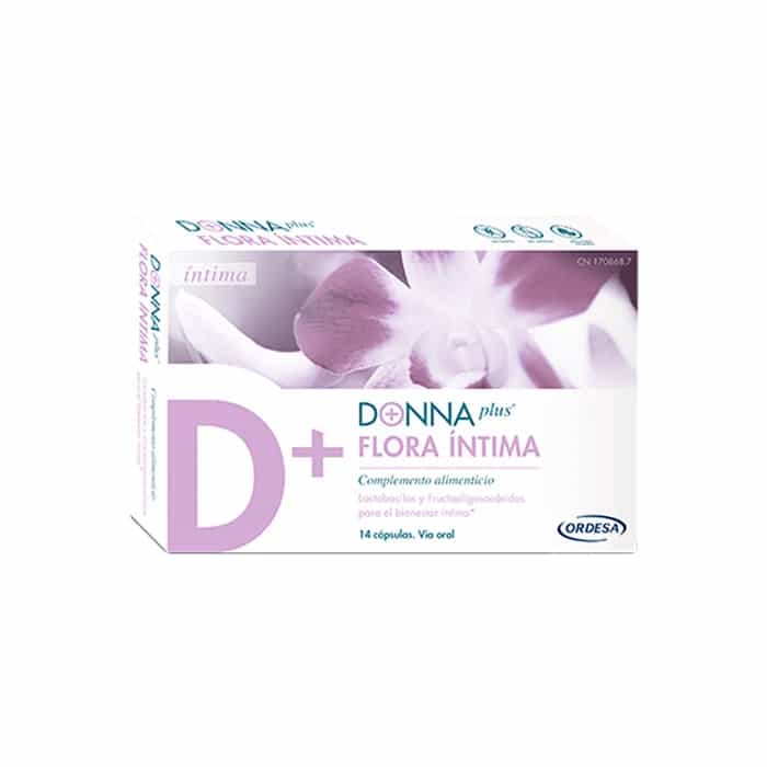 Imagen de DONNA PLUS+ FLORA INTIMA 14 CAPSULAS