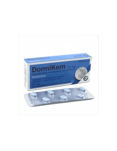 Imagen de DORMIKERN 25 mg 14 COMPRIMIDOS RECUBIERTOS