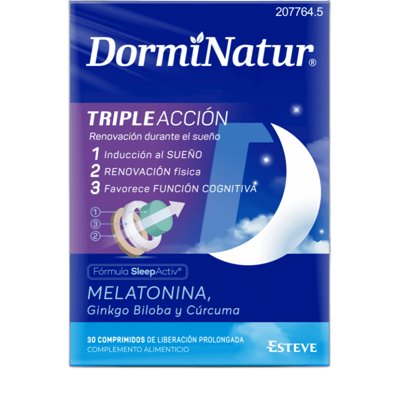 Imagen de DORMINATUR 30 COMPRIMIDOS LIB PROLONGADA