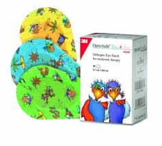 Imagen de OPTICLUDE 30 PARCHES OCULARES IMPRESO GRANDE 8 CM X 5,7 CM