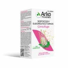 Imagen de ARKOPHARMA SOFOCOS Y SUDORES NOCTURNOS CIMICIFUGA 60 CAPSULAS